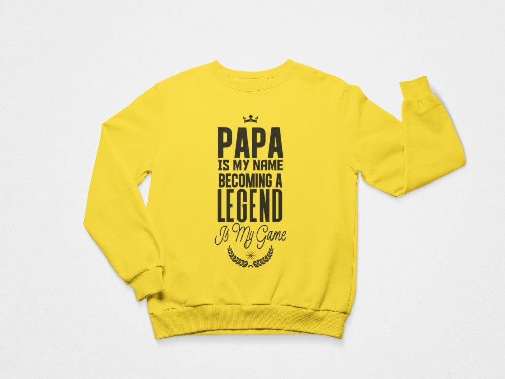 Isadepäeva pusa "Papa is My Name, Becoming a Legend is My Game" - Pilt 2