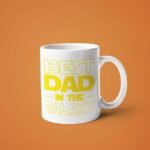 Keraamiline kruus "Best Dad in the Galaxy"