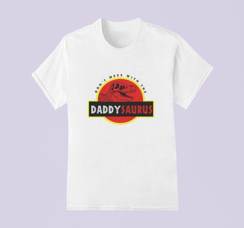 Isadepäeva t-särk "Daddysaurus" - Pilt 2