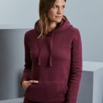 Ladies´ Authentic Melange Hooded Sweat