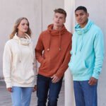 Cross Neck Hoodie