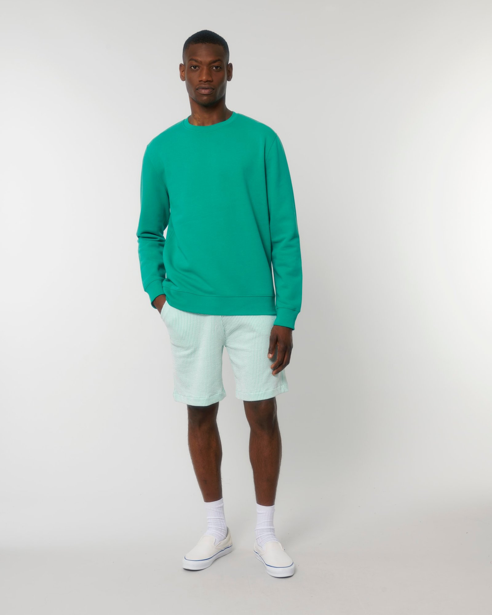 The Iconic Unisex Crew Neck Sweatshirt CHANGER - Pilt 2