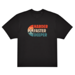 T-särk "Harder faster deeper"