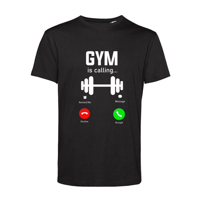 T-särk "Gym is calling" - Pilt 3