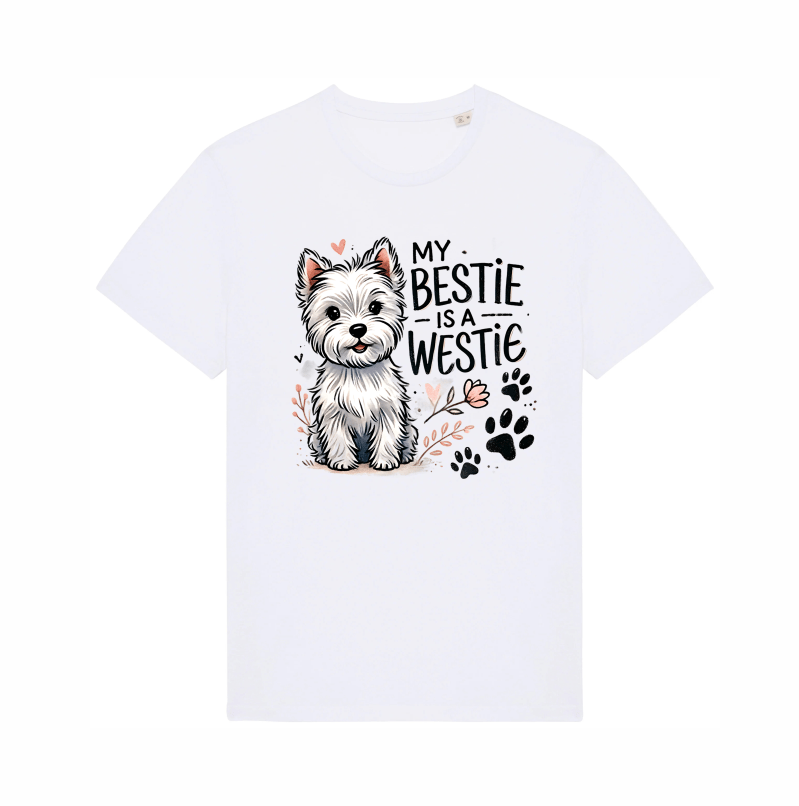 T-särk "My bestie is a Westie"